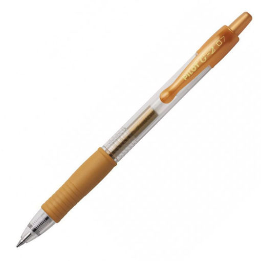 Στυλό Pilot G2 Metallic 0.7mm χρυσό BL-G2-7GD EAN 4902505461736 Lichnaribooks