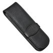 Δερμάτινη θήκη Online μαύρη για δύο στυλό από γνήσιο δέρμα και 4014421907592