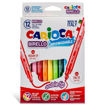 Carioca Birello Dual Tip – Μαρκαδόροι Διπλής Μύτης 12 Τεμαχίων με 24 Χρώματα