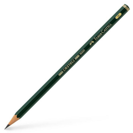 Μολύβι Faber-Castell Castell 9000 H για σχέδιο και γραφή