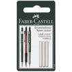 Ανταλλακτική γόμα Faber-Castell 3τμχ. για μολύβια 1345/1347 131596 EAN 4005401315964 Lichnaribooks