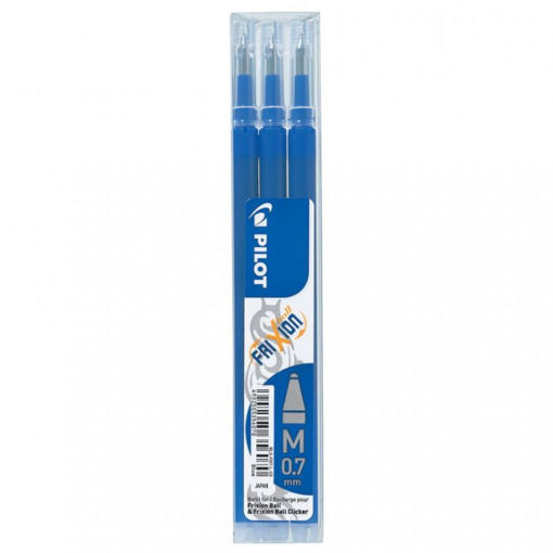 Ανταλλακτικό Pilot Frixion Ball μπλε 0.7mm σετ 3 τεμαχίων BLS-FR7-S3-L συσκευασία