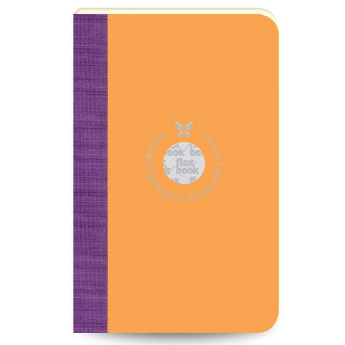 Σημειωματάριο Flexbook Smartbook Pocket πορτοκαλί 9x14cm κλειστό