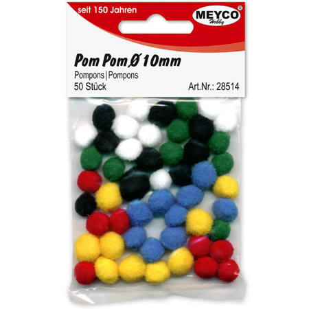 Meyco Πομ Πομ Χειροτεχνίας 30mm 15τμχ 4028245285545
