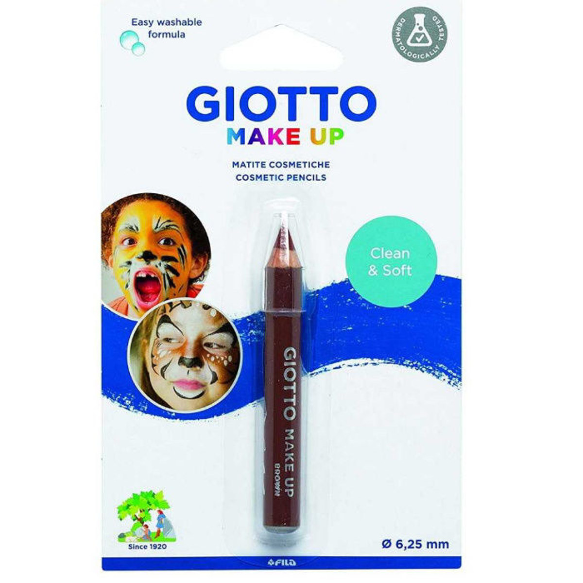 Μολύβι face painting Giotto Make Up σε καφέ χρώμα