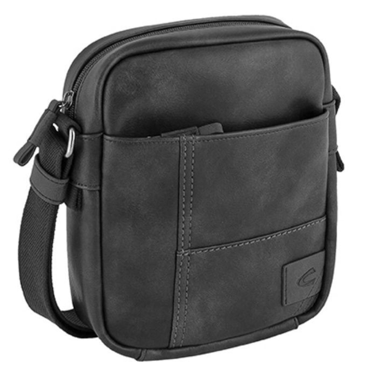 Τσάντα ώμου Camel Active Laos Black σε μαύρο χρώμα