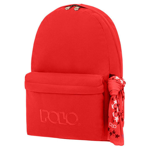 Τσάντα Polo Original Scarf κόκκινη 901135-3000 σχολική — Κωδικός ΕΑΝ: 5201927112974 — Lichnaribooks.