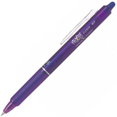 Στυλό Pilot Frixion Clicker 0.7 βιολετί BLRT-FR7V