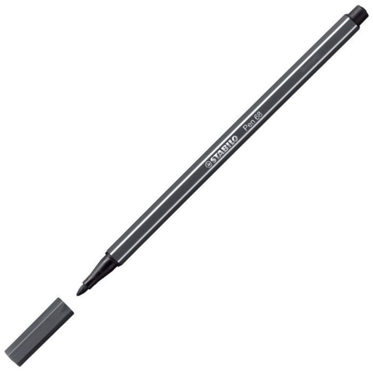 Stabilo Pen 68/46 μαύρο μαρκαδοράκι με μύτη 1mm για καθαρή και έντονη γραφή – EAN 4006381333313 – Lichnaribooks