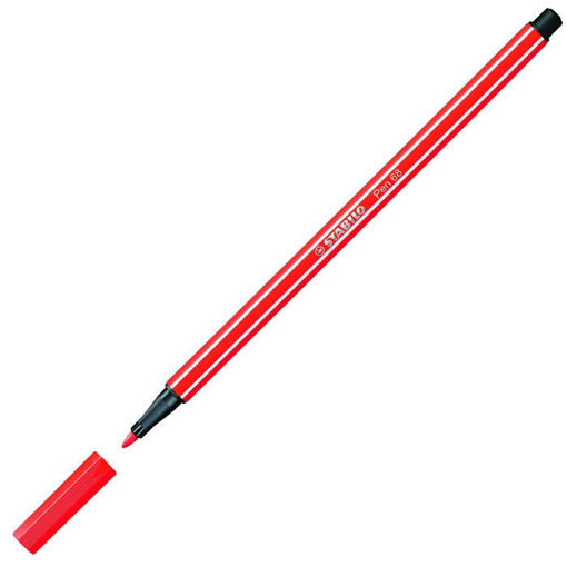 Μαρκαδοράκι Stabilo Pen 68/40 Light Red 1mm – Κωδικός EAN: 4006381333269 – Lichnaribooks