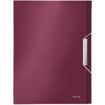 Κουτί Leitz 3956-28 Style A4 Garnet Red 3cm, με ελαστικό κλείσιμο και μοντέρνο σχεδιασμό, EAN 4002432108053, Lichnaribooks