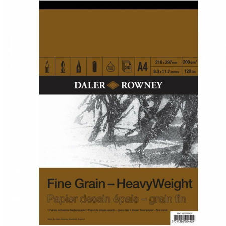 Daler Rowney μπλοκ σχεδίου A4 200gsm 5011386024424