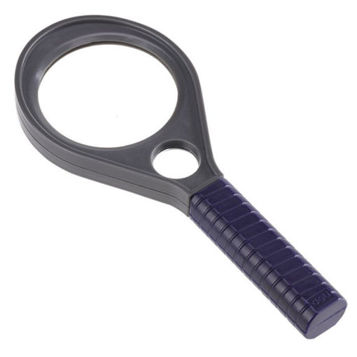 Μεγενθυτικός φακός Deli 9090 πλαστικός 70mm για ανάγνωση και παρατήρηση λεπτομερειών – Lichnaribooks.gr | EAN 6921734990907