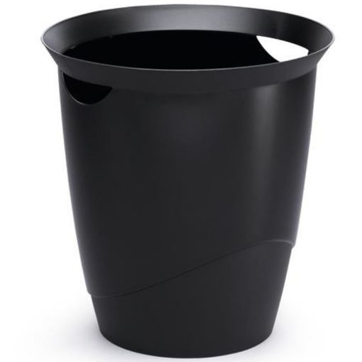 Καλάθι αχρήστων Durable Trend μαύρο 16L 7318081710064