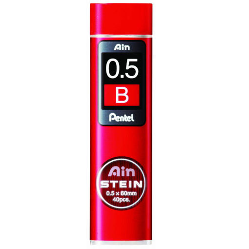 Μύτες Pentel Ainstein 0.5mm B 40 τεμαχίων – PEC275B σε συσκευασία