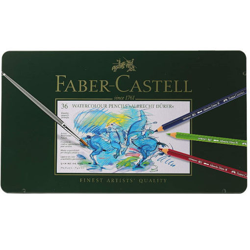 Ξυλομπογιές Faber Castell Finest Artists Watercolour 36τμχ 4005401175360 Lichnaribooks
