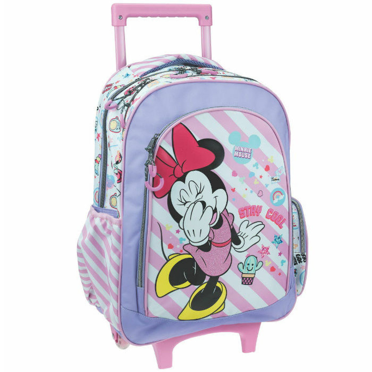 Τσάντα τρόλεϋ Gim με σχέδιο Minnie Go Lucky και ρόδες