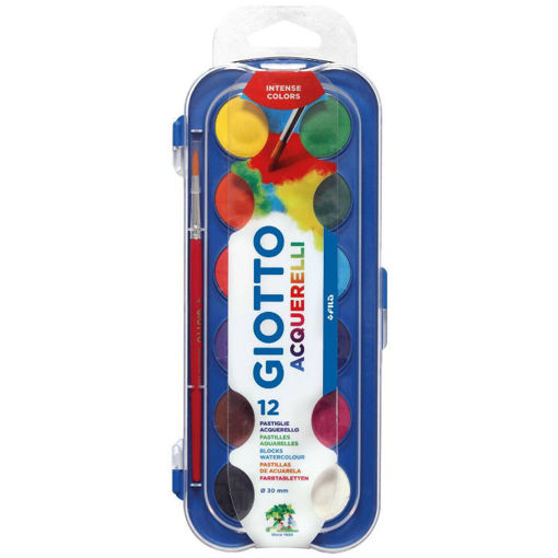Νερομπογές Giotto με πινέλο 12τεμ. 351200
