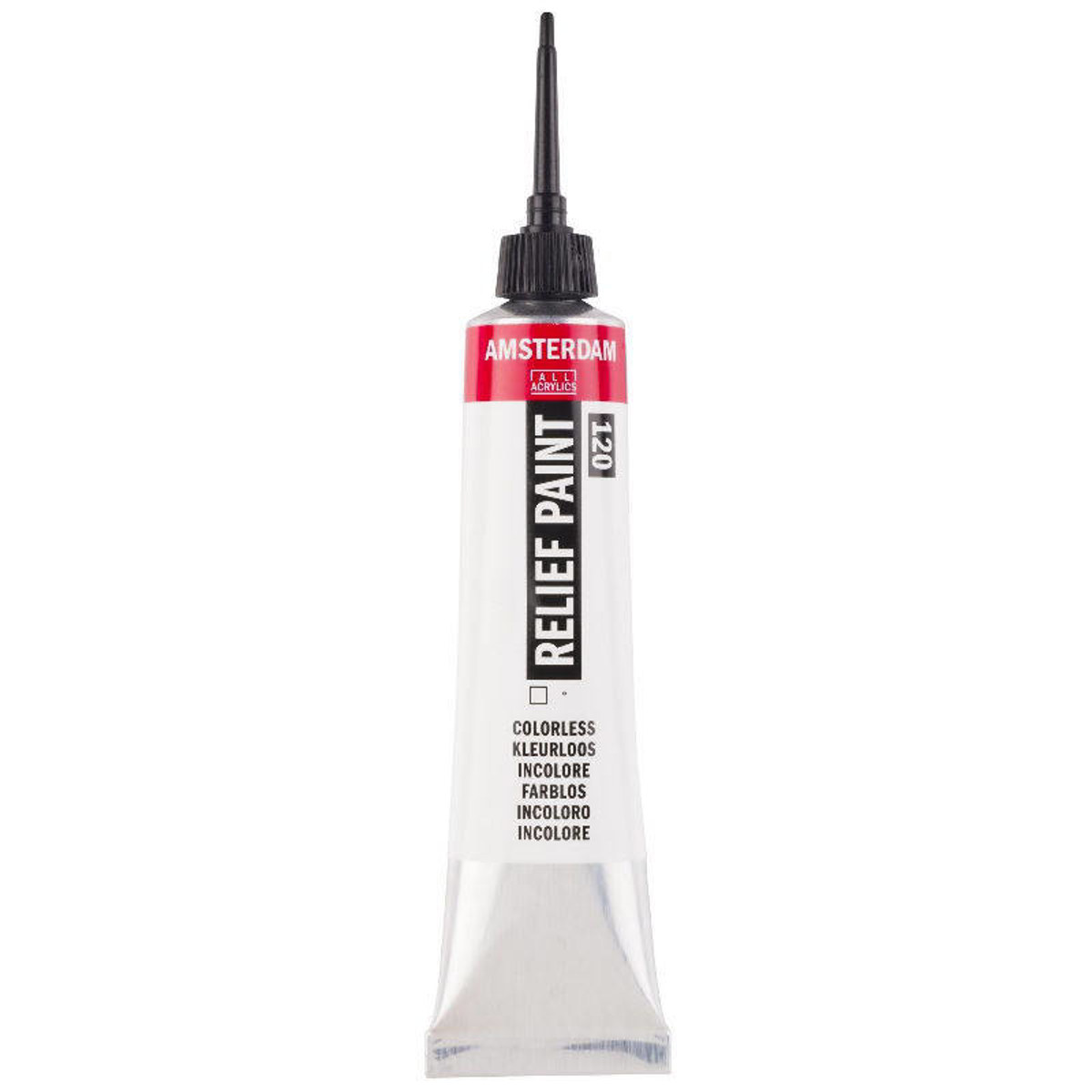Amsterdam Relief Paint Colourless 20ml Talens