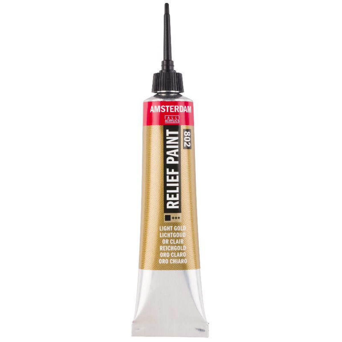 Amsterdam Relief Paint Light Gold 20ml Talens