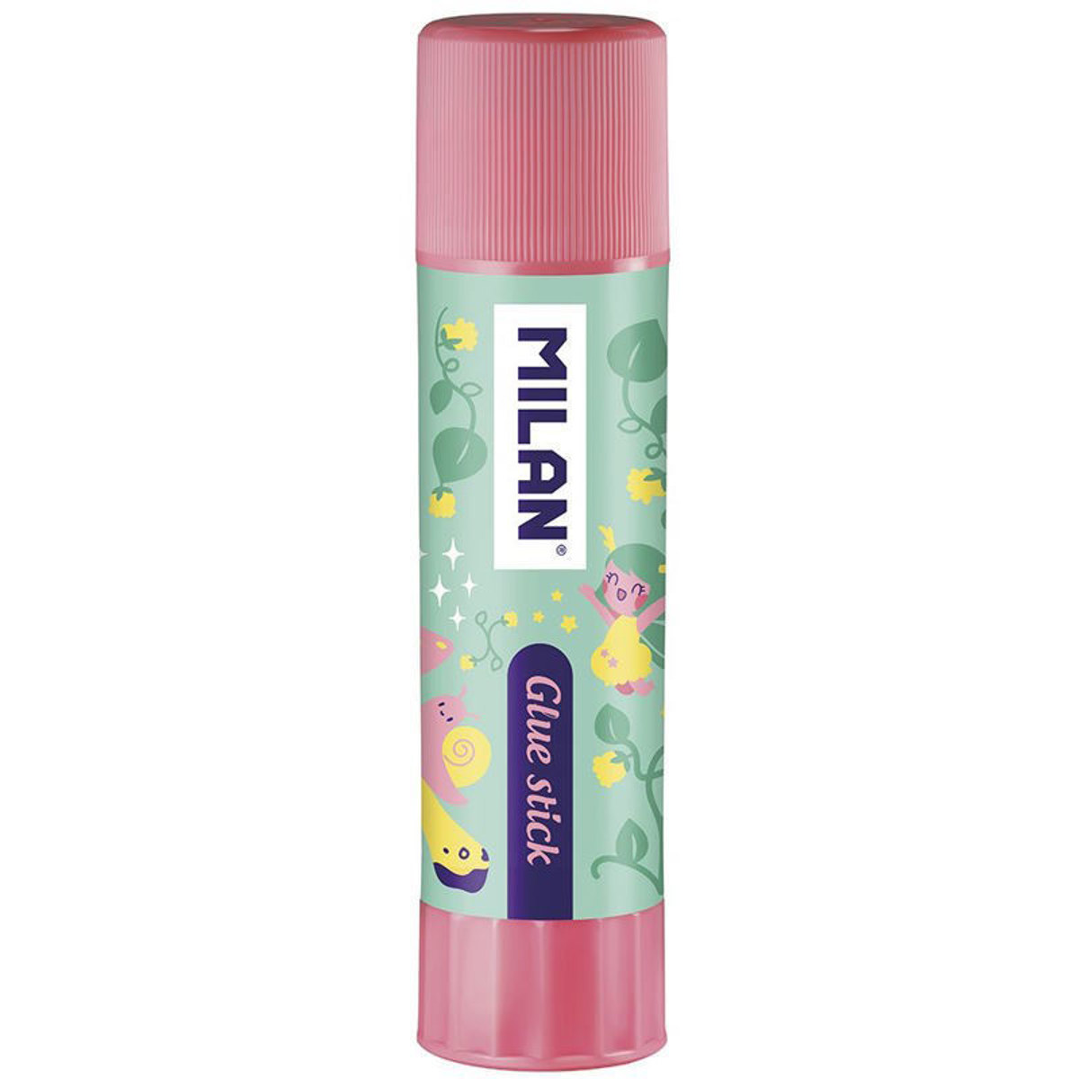 Κόλλα stick Milan Violet 21gr – Μοβ κόλλα που γίνεται διάφανη – Κωδικός 4415912FR – EAN 8411574098652