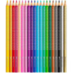Σετ ξυλομπογιές Faber-Castell Grip Sparkle 20τμχ. εργονομικές EAN 4005402016419 Lichnaribooks