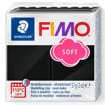 Μαύρος πολυμερής πηλός Fimo Soft 57 γραμμαρίων από τη Staedtler για χειροτεχνίες και μοντελισμό