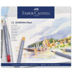 Σετ 24 υδατοδιαλυτών ξυλομπογιών Faber-Castell Goldfaber Aqua σε μεταλλική κασετίνα και 4005401146247