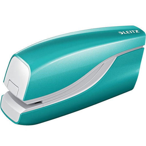 Συρραπτικό μπαταρίας Leitz 5566 WOW Ice Blue – Αυτόματο συρραπτικό έως 10 φύλλα – EAN 4002432111343