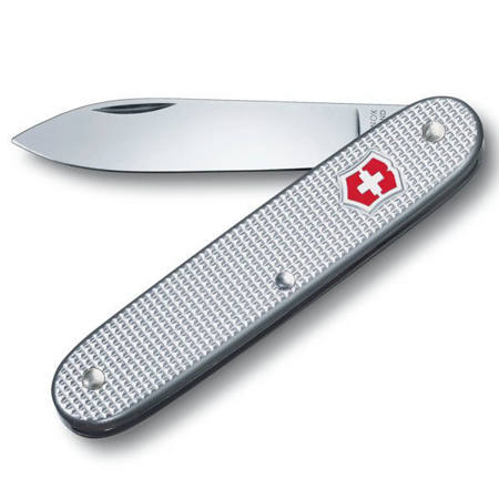 Ελβετικός σουγιάς Victorinox Swiss Army 1 Alox 0.8000.26 ασημί με μία μεγάλη λεπίδα και EAN 7611160013859 διαθέσιμος από Lichnaribooks.