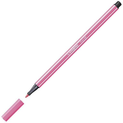 Stabilo Pen 68/29 σε φωτεινή ροζ απόχρωση, μύτη 1mm για καθαρό και έντονο χρώμα – EAN 4006381333184 – Lichnaribooks