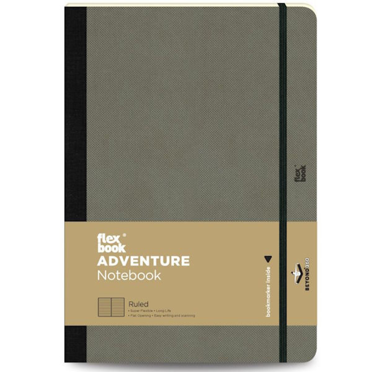 Εικόνα της Σημειωματάριο Flexbook Adventure Notebook Ruled Large Elephant 17x24cm. 21.00065