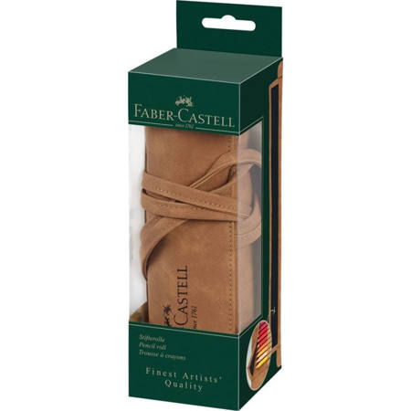 Άδεια υφασμάτινη κασετίνα-ρολό Faber-Castell Pencil Roll Art & Graphic 180010 και 4005401800101