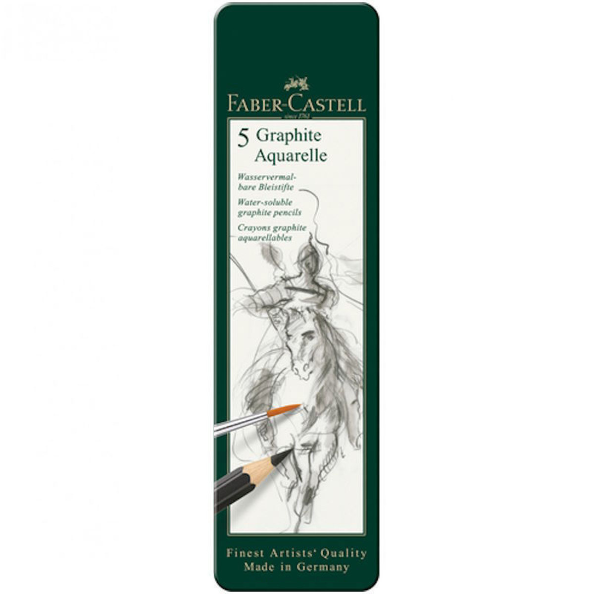 Κασετίνα Faber-Castell Skay Blue 573037 EAN 4005405730374 Lichnaribooks
