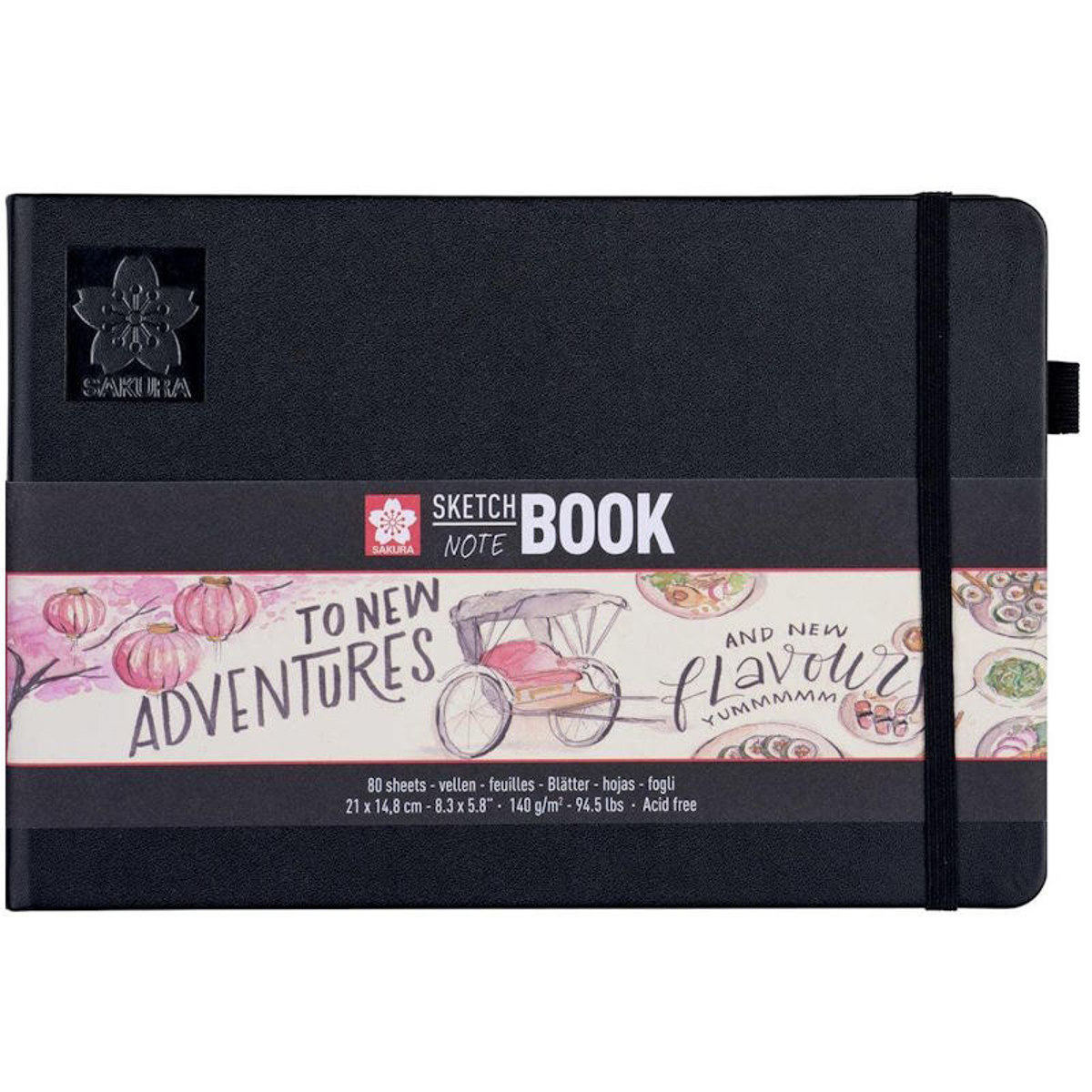 Sketchbook Talens Sakura 21x15cm 140gr