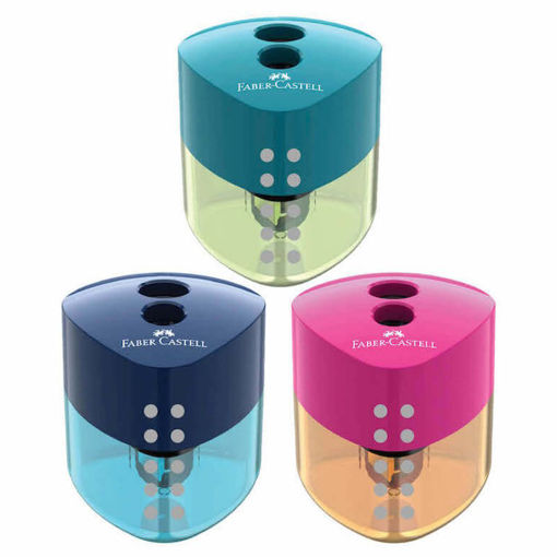 Εικόνα της Ξύστρα Faber Castell διπλή grip Pastel 183103