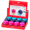 Εικόνα της Ξύστρα Faber Castell διπλή grip Pastel 183103 δίαφορα χρώματα