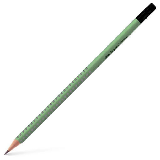 Εικόνα της Μολύβι Faber Castell Grip 2001 με γόμα Olive B 156096