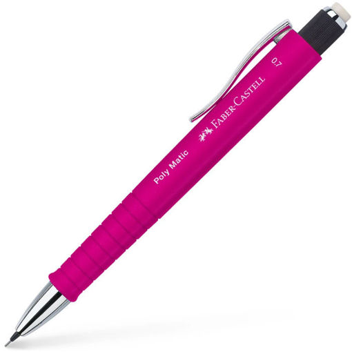 Εικόνα της Μολύβι μηχανικό Faber Castell poly matic 0.7 pink 133328