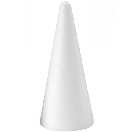 Κώνος από φελιζόλ Glorex 26x12.2cm για κατασκευές, στολισμούς και DIY ιδέες, EAN 7610877430768, Lichnaribooks