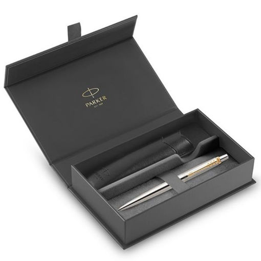 Εικόνα της Parker Ρ Jotter Core Stainless Steel CT Bp+Blk PU PP