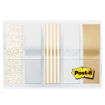 Εικόνα της Σελιδοδείκτες Post-it 5/χρώμ. Metal 11.9x43.2mm 684-METAL 3M