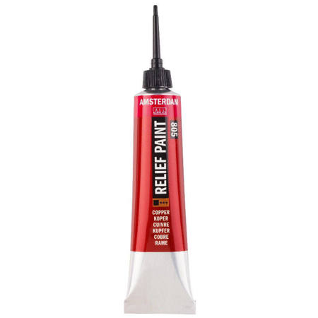 Amsterdam Relief Paint Copper 20ml Talens
