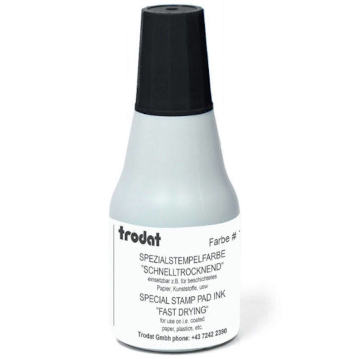 Μαύρο μελάνι Trodat 7021 Quick Dry 25ml