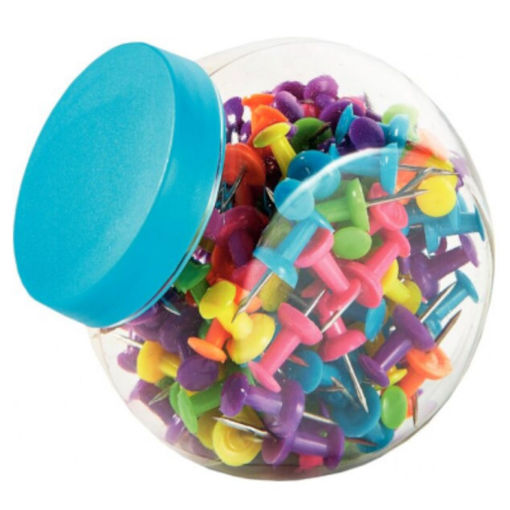 Καρφίτσες φελοπίνακα Alco 150 τεμαχίων σε assorted χρώματα – EAN 4007735660062