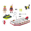 Εικόνα της Playmobil Action Heroes: Φουσκωτό σκάφος Πυροσβεστικής με θαλάσσιο scooter 71464