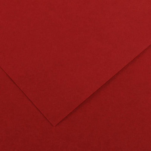 Εικόνα της Χαρτόνι Canson Colorline 16 dark red 50x70cm 220gr.