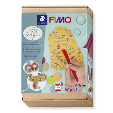 Εικόνα της Σετ Fimo Slab Design HTC 8025 HTC3 Staedtler
