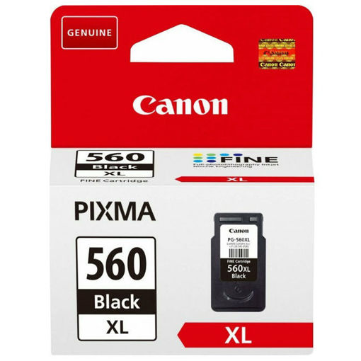 Alt text 1: Canon PG 560XL Black γνήσιο μελάνι εκτυπωτή μαύρο 4549292144628 Lichnaribooks