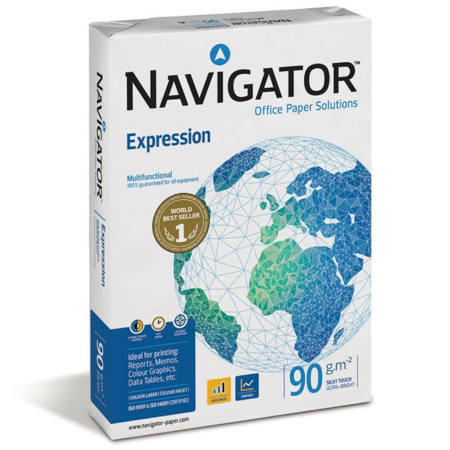 Χαρτί Navigator A4 90g/m² Expression συσκευασία 500 φύλλων 5602024005013